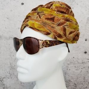 BULLOCK'S WILTSHIRE Mod Crepe Turban Hat Vintage